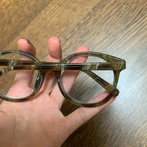 ZENNI X Keke Palmer Artsy Round Prescription Eyeglasses Green Tortoise Shell - Picture 7 of 15